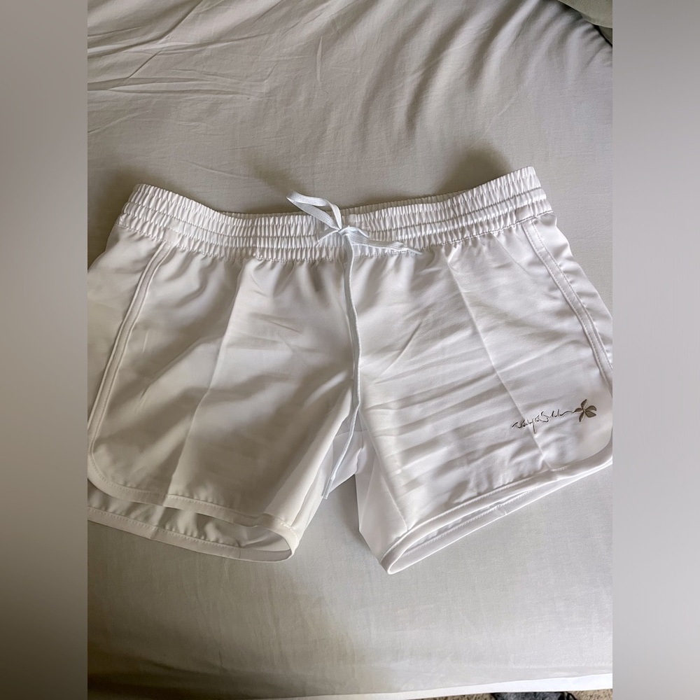 White Athletic/Board Shorts